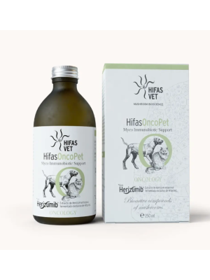 Hifas Onco Pet, 250ml, dopolnilno krmilo za pse in mačke (peroralna suspenzija)