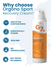Orgono G7 Sport Recovery Cream, 200 ml (gel z silicijem za regeneracijsko masažo po naporih)
