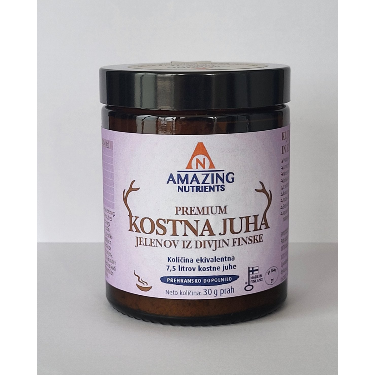 Kostna juha, 30 g (Liofilizirana, iz cca 7,5 litrov kostne juhe) 
