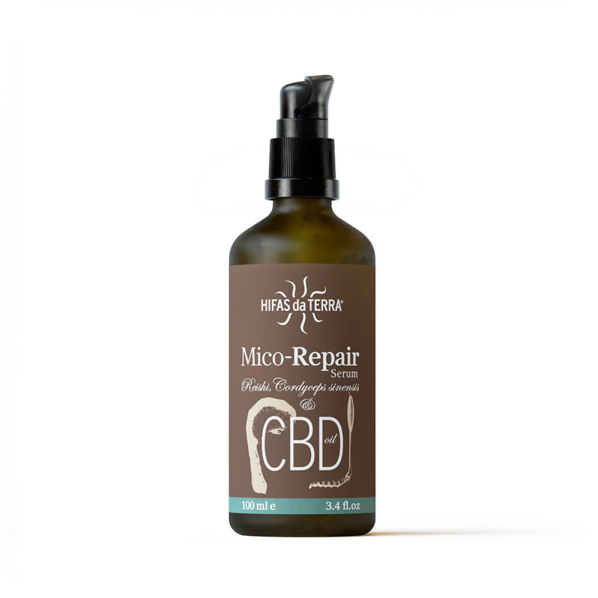 Mico-Repair Serum, 100 ml (močan serum za obnovo kožne pregrade in antioksidantov iz izvlečkov gob Reishi in Cordyceps)