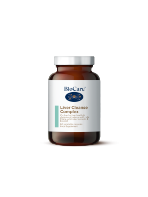  Liver Cleanse Complex, 60 kapsul (kompleks hranil za podporo jetrom s holinom, pegastim badljem, artičoko in kurkumo)