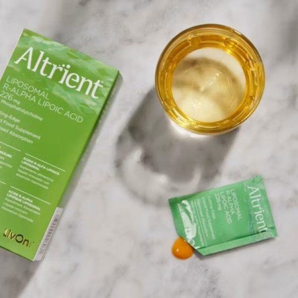Liposomal R-Alpha Lipoic Acid 30 vrečk (Liposomska alfa lipoična kislina)
