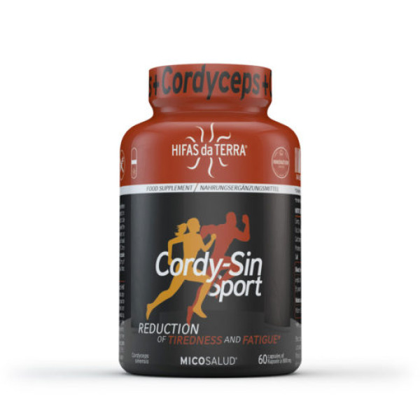 Cordy-Sin Sport, 60 kapsul (dopolnilo proti utrujenosti in stresu, optimizaciji učinkovitosti vadbe in zmanjšuje potrebo po počitku)
