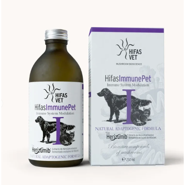 Hifas Immune Pet 250 ml, dopolnilno krmilo za pse in mačke