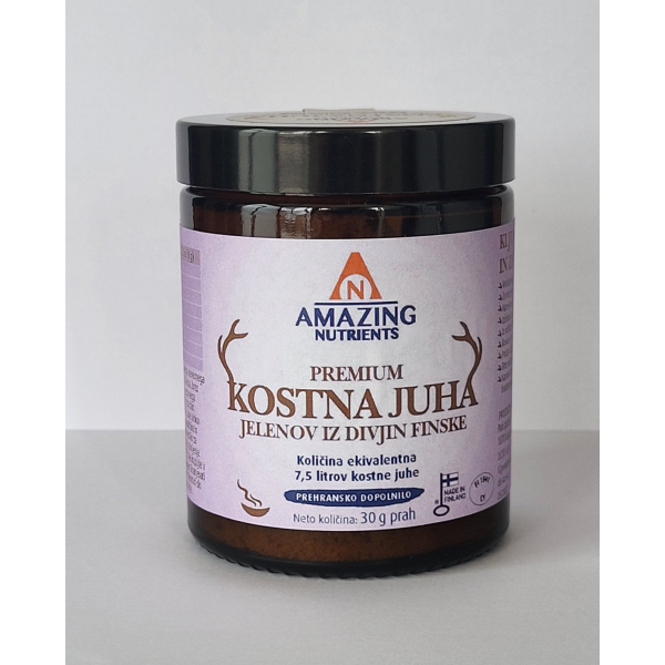 Kostna juha, 30 g (Liofilizirana, iz cca 7,5 litrov kostne juhe) 