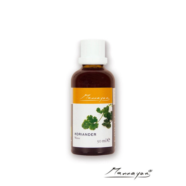 Mannayan BIO - Koriander, 50 ml (koriandrova tinktura) 