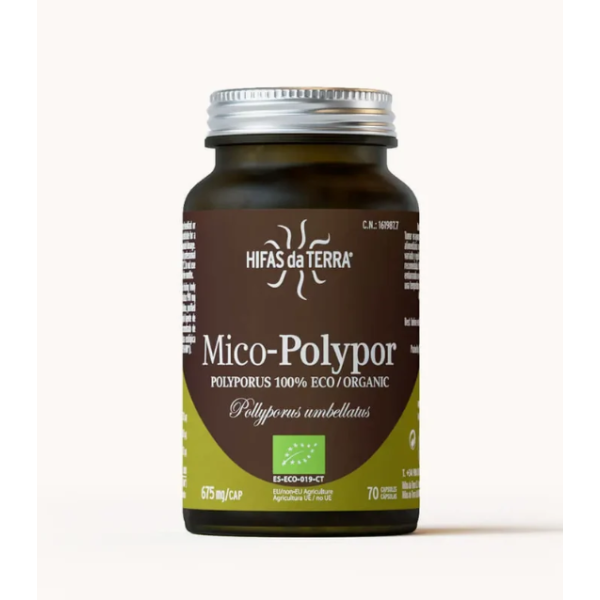 Mico-Polypor + vitamin C, 70 kapsul (dopolnilo iz čistega izvlečka gob rodu Polyporus), prehransko dopolnilo