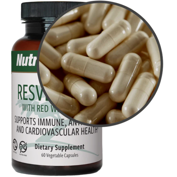 Nutramedix Resveratrol 60 kapsul (Resveratrol je fito spojina znana kot močan antioksidant)