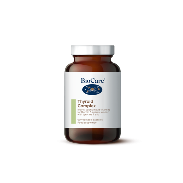 Thyroid Complex, 60 kapsul (kompleks hranil za podporo ščitnici in energiji)