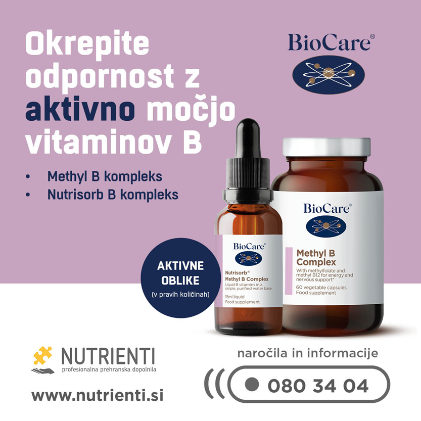 B kompleks v aktivnih oblikah